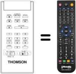 Gleichwertige Fernbedienung Thomson V 6090