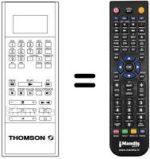 Gleichwertige Fernbedienung Thomson V 610