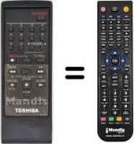 Replacement remote control VC-90 B
