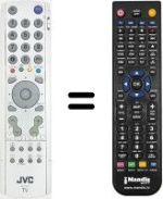 Replacement remote control JVC 32S60BU