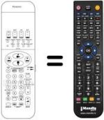 Replacement remote control VEQ 1956