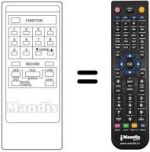 Replacement remote control Crosley VRP 5040