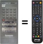 Gleichwertige Fernbedienung Panasonic NV-730