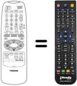 Replacement remote control VT-404 G