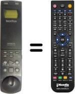 Replacement remote control VT-RM 264 E