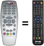 Replacement remote control DREAM DM-500 S