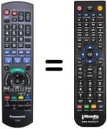 Replacement remote control National DMRE-Z49 V