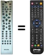 Gleichwertige Fernbedienung Aristona DVD 1010