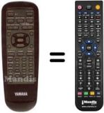 Gleichwertige Fernbedienung Yamaha DVD S700