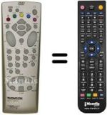 Replacement remote control Hifivox DTH 6000