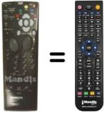 Replacement remote control Hifivox DTH 3300