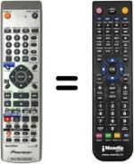 Gleichwertige Fernbedienung Pioneer DVR 3100 S