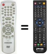 Gleichwertige Fernbedienung Samsung WS28W6VNG8X/XEF