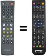 Replacement remote control Kathrein UFS902 HDTV