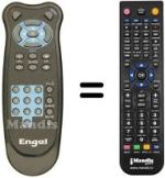 Replacement remote control REMCON825