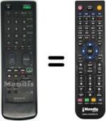 Gleichwertige Fernbedienung Sony KV-M2101D