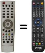 Replacement remote control Telesystem 20YOUNG