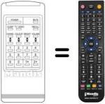 Replacement remote control REMCON1275