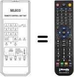 Replacement remote control Seleco 21SM429