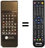Replacement remote control 809172 E