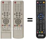 Gleichwertige Fernbedienung Samsung CW29Z6