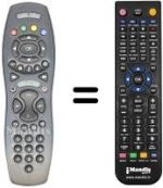 Replacement remote control REMCON1384