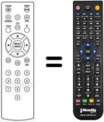 Replacement remote control Aeg REMOTE26