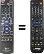 Gleichwertige Fernbedienung LG BD350