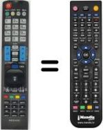 Replacement remote control AKB72914276