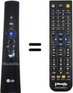 Replacement remote control AKB73295501 MAGIC MOTION