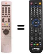 Replacement remote control AXD1471