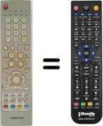 Gleichwertige Fernbedienung Samsung BN59-00343A