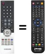 Gleichwertige Fernbedienung Samsung BN5900434A