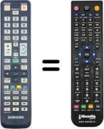 Gleichwertige Fernbedienung Samsung UE46C5100QW/XZG