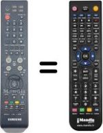 Gleichwertige Fernbedienung Samsung PS42C7HDX / /XET