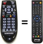 Gleichwertige Fernbedienung Samsung WS28W8VNE8XXEC