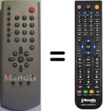 Replacement remote control United UTV2020X