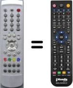 Replacement remote control Beko 26LMC29