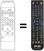 Replacement remote control RC51331