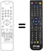 Replacement remote control RC61331