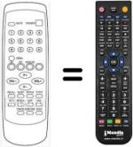 Replacement remote control RC34-4S