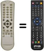 Replacement remote control REMCON1149