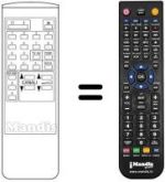 Replacement remote control Videologic CT369