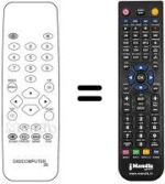 Replacement remote control Bluesky BS2870A