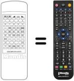 Replacement remote control Formenti CTV9Z85