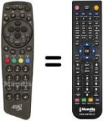 Replacement remote control REMCON748