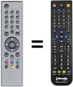 Replacement remote control RC2546