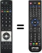 Replacement remote control RC 5110