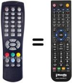 Replacement remote control REMCON169