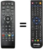 Replacement remote control REMCON824